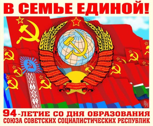 Советские открытки с днем рождения в стиле СССР
