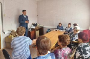 Сегодня Вячеслав Мархаев работал в Михайловском округе Приамурья